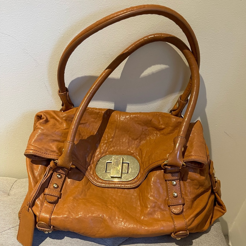 Badgley Mischka leather bag